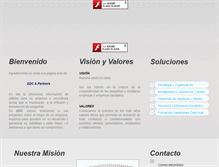 Tablet Screenshot of grupoedc.net